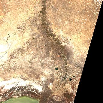 Sentinel-2 satellite image of the area on 19 Oct 2026, the same day, before the event was reported