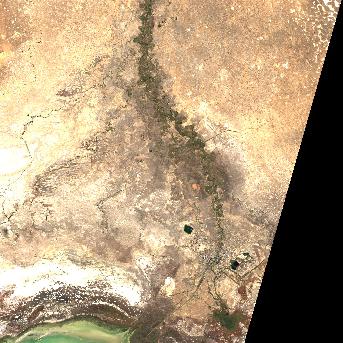 Sentinel-2 satellite image of the area on 29 Sep 2026, the same day, before the event was reported