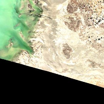 Sentinel-2 satellite image of the area on 6 Oct 2026, the day after this event