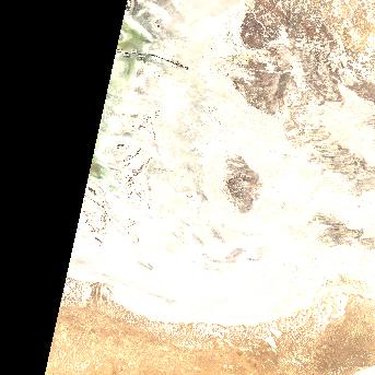 Sentinel-2 satellite image of the area on 28 Sep 2026, the day after this event