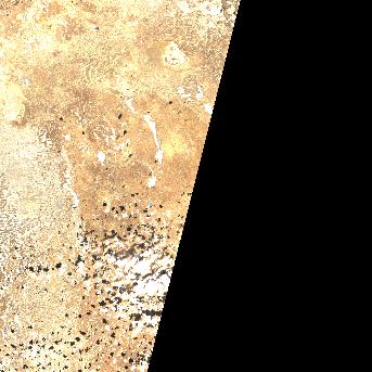 Sentinel-2 satellite image of the area on 6 Oct 2026, the day after this event