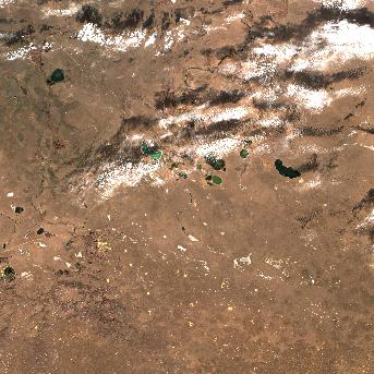 Sentinel-2 satellite image of the area on 11 Oct 2026, the day after this event