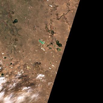 Sentinel-2 satellite image of the area on 7 Oct 2026, 3 days before this event