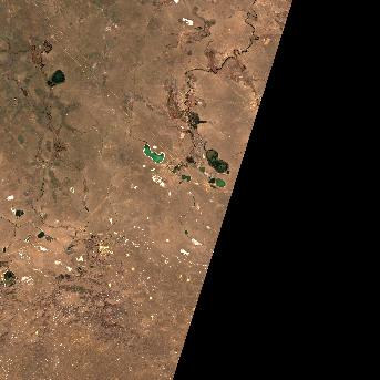 Sentinel-2 satellite image of the area on 12 Oct 2026, the day after this event