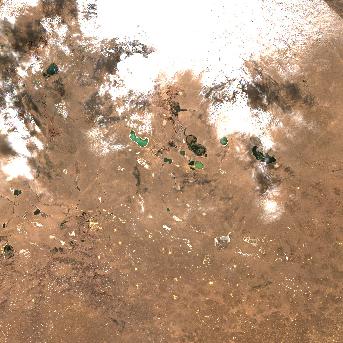 Sentinel-2 satellite image of the area on 19 Oct 2026, the same day, before the event was reported