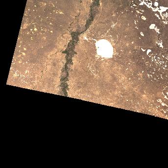 Sentinel-2 satellite image of the area on 1 Oct 2026, 2 days after this event