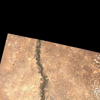 Sentinel-2 satellite image of the area on 1 Oct 2026, 4 days before this event