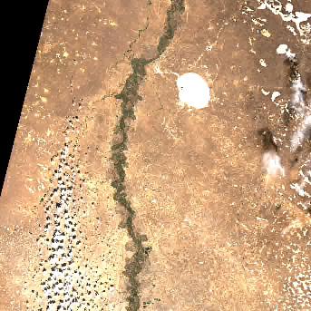 Sentinel-2 satellite image of the area on 6 Sep 2026, 2 days before this event