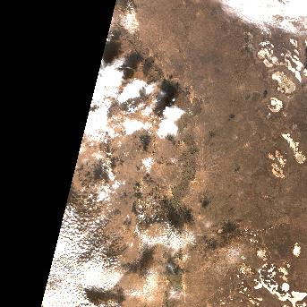 Sentinel-2 satellite image of the area on 18 Oct 2026, 7 days after this event