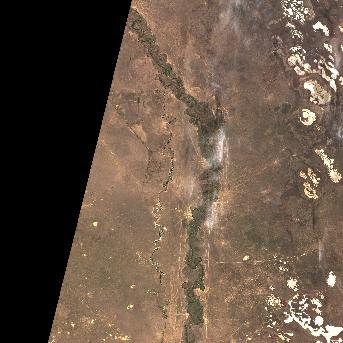 Sentinel-2 satellite image of the area on 1 Oct 2026, 9 days before this event