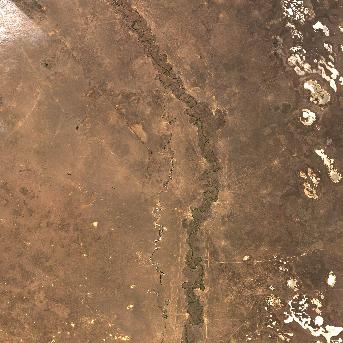 Sentinel-2 satellite image of the area on 19 Oct 2026, the same day, before the event was reported