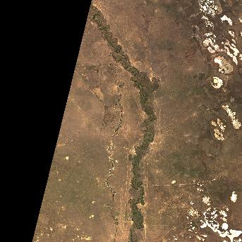 Sentinel-2 satellite image of the area on 28 Sep 2026, the same day, before the event was reported