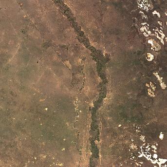 Sentinel-2 satellite image of the area on 24 Sep 2026, 3 days before this event