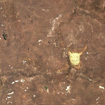 Sentinel-2 satellite image of the area on 1 Oct 2026, the day before this event