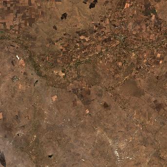 Sentinel-2 satellite image of the area on 6 Oct 2026, the day after this event