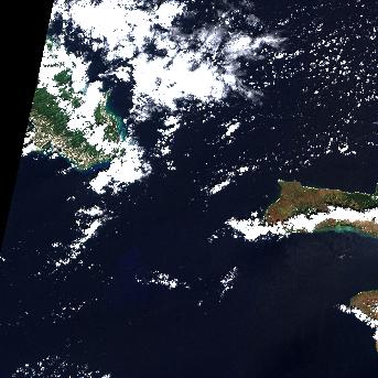 Sentinel-2 satellite image of the area on 6 Oct 2026, 2 days before this event