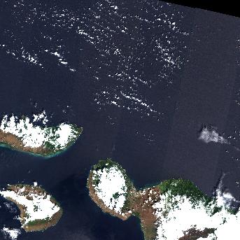 Sentinel-2 satellite image of the area on 1 Oct 2026, 5 days after this event