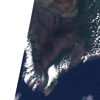 Sentinel-2 satellite image of the area on 22 Dec 2024, the same day, before the event was reported