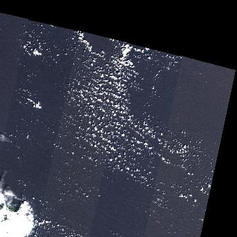 Sentinel-2 satellite image of the area on 1 Oct 2026, 5 days after this event