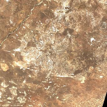 Sentinel-2 satellite image of the area on 5 Oct 2026, the same day, before the event was reported