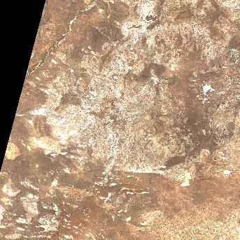 Sentinel-2 satellite image of the area on 25 Sep 2026, the day after this event