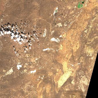 Sentinel-2 satellite image of the area on 12 Oct 2026, 3 days before this event