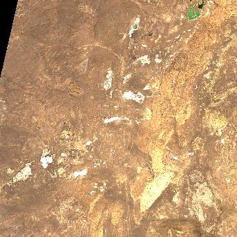 Sentinel-2 satellite image of the area on 17 Oct 2026, the same day, before the event was reported