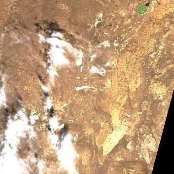 Sentinel-2 satellite image of the area on 30 Sep 2026, the same day, before the event was reported