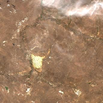 Sentinel-2 satellite image of the area on 15 Sep 2026, 2 days after this event