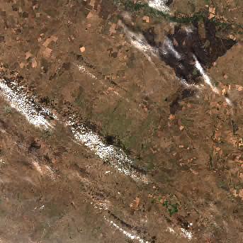 Sentinel-2 satellite image of the area on 15 Sep 2026, 8 days after this event