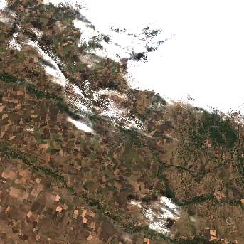 Sentinel-2 satellite image of the area on 15 Sep 2026, 3 days after this event