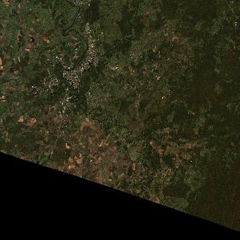 Sentinel-2 satellite image of the area on 28 Sep 2026, the day before this event