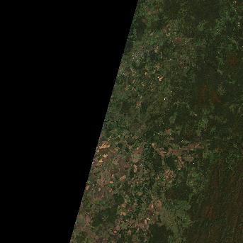 Sentinel-2 satellite image of the area on 23 Sep 2026, the day after this event