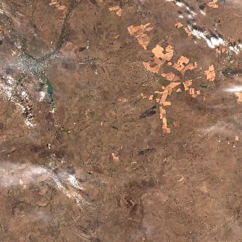 Sentinel-2 satellite image of the area on 15 Sep 2026, the day after this event
