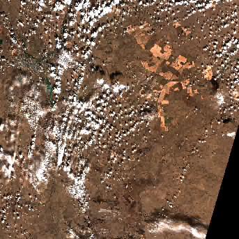 Sentinel-2 satellite image of the area on 18 Sep 2026, 3 days after this event