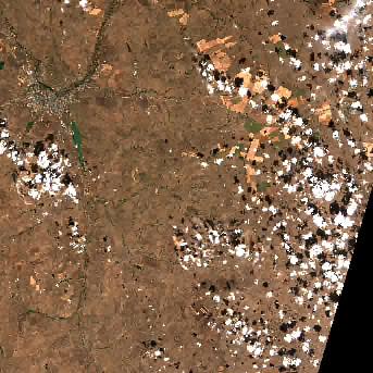 Sentinel-2 satellite image of the area on 3 Sep 2026, 4 days before this event