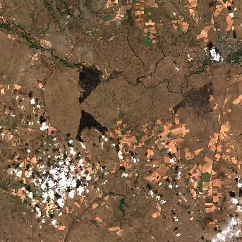Sentinel-2 satellite image of the area on 3 Sep 2026, 4 days before this event