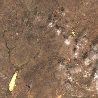 Sentinel-2 satellite image of the area on 22 Sep 2026, the day after this event