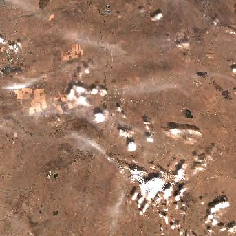 Sentinel-2 satellite image of the area on 15 Sep 2026, the same day, before the event was reported
