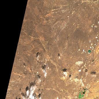 Sentinel-2 satellite image of the area on 29 Sep 2026, the day after this event