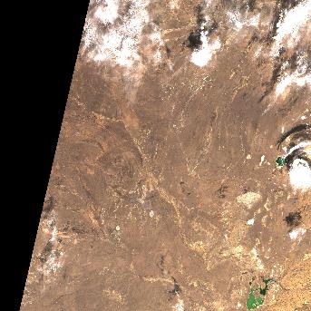 Sentinel-2 satellite image of the area on 22 Sep 2026, the day after this event