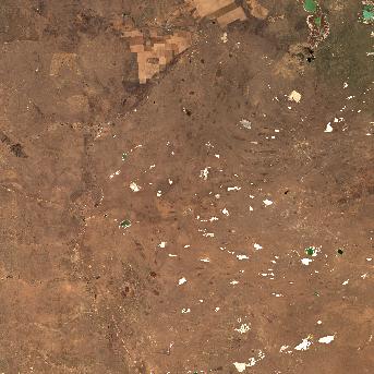 Sentinel-2 satellite image of the area on 17 Oct 2026, the same day, before the event was reported