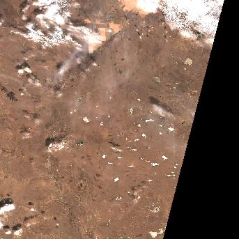 Sentinel-2 satellite image of the area on 15 Sep 2026, the same day, before the event was reported