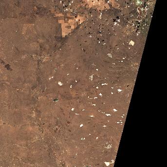 Sentinel-2 satellite image of the area on 25 Sep 2026, the same day, before the event was reported