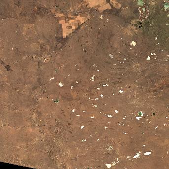 Sentinel-2 satellite image of the area on 27 Sep 2026, the day before this event
