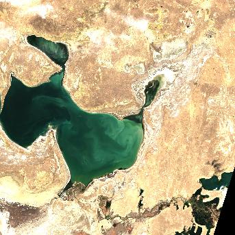 Sentinel-2 satellite image of the area on 7 Oct 2026, the same day, before the event was reported