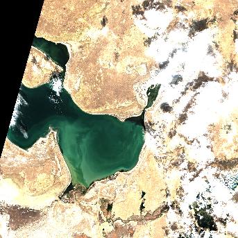 Sentinel-2 satellite image of the area on 29 Sep 2026, the day after this event