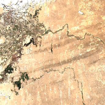 Sentinel-2 satellite image of the area on 19 Sep 2026, the day after this event