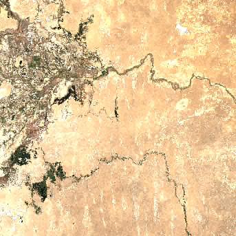 Sentinel-2 satellite image of the area on 14 Sep 2026, the day before this event
