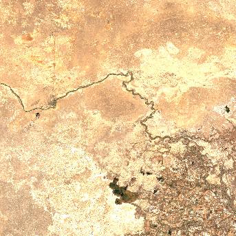 Sentinel-2 satellite image of the area on 13 Oct 2026, the day after this event